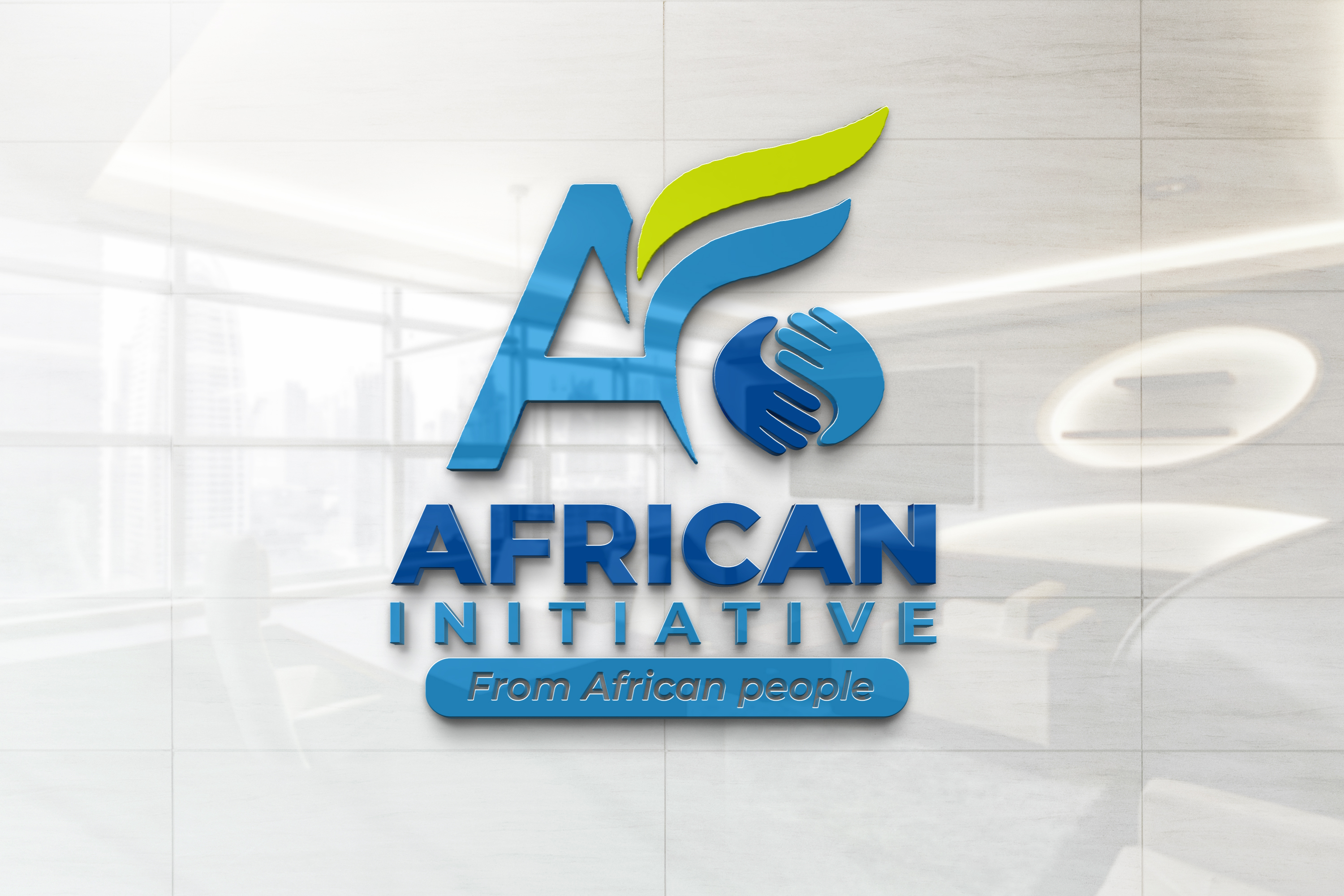 Logo African Initiative 3D