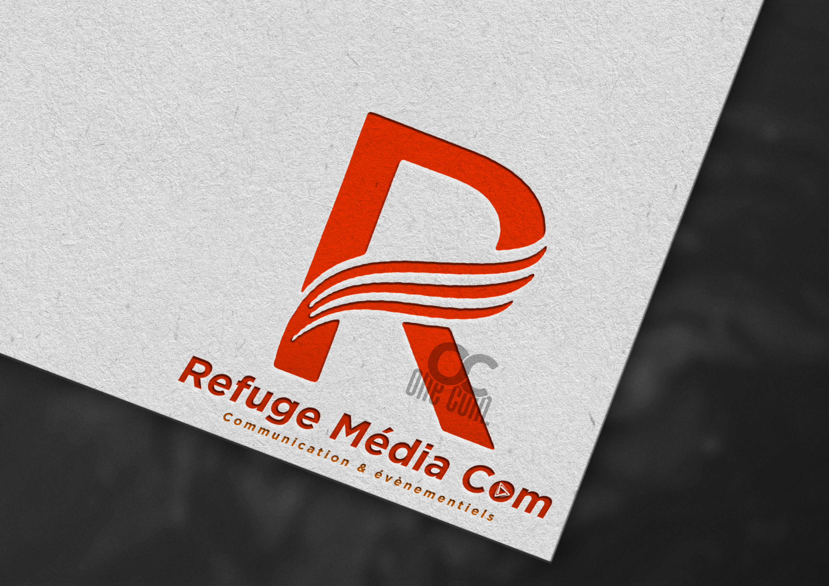 Logo Refuge Media variante
